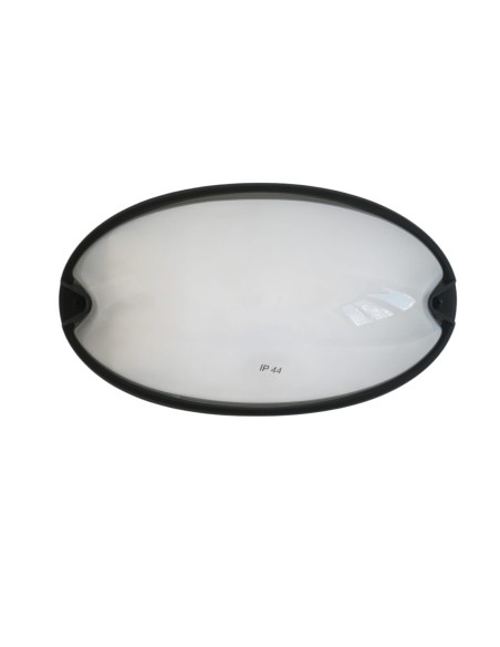 Prisma 005725 oval chip lamp 25 black 2x9w g23 ip44